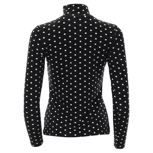 Halla Rollneck Top (Black)