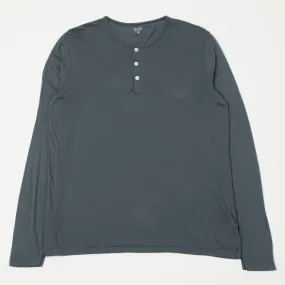 Hartford Long Sleeve Henley Tee - Thunder