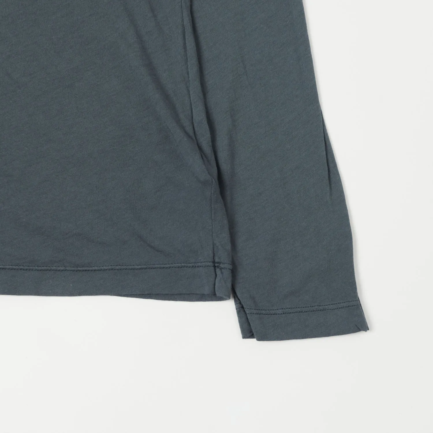 Hartford Long Sleeve Henley Tee - Thunder
