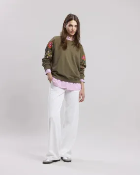 Hartford Woven Patel Pant Milk