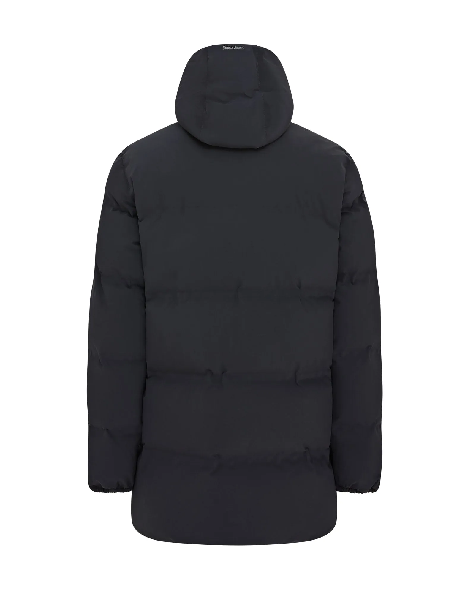 Herno Laminar Impact Down Waterproof Parka Coat (Black)