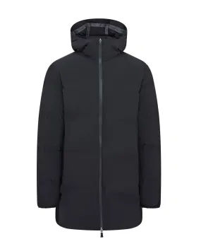 Herno Laminar Impact Down Waterproof Parka Coat (Black)
