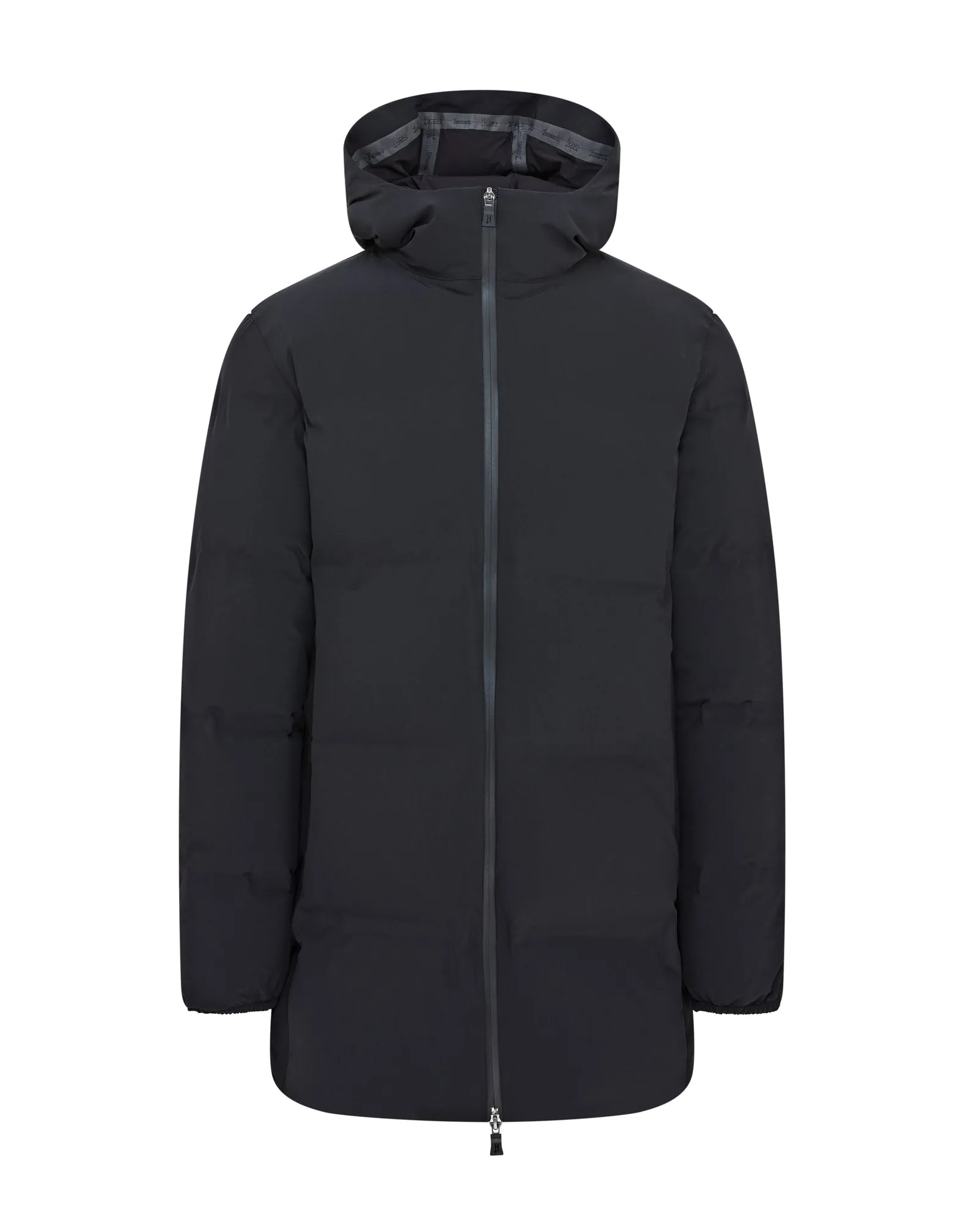 Herno Laminar Impact Down Waterproof Parka Coat (Black)