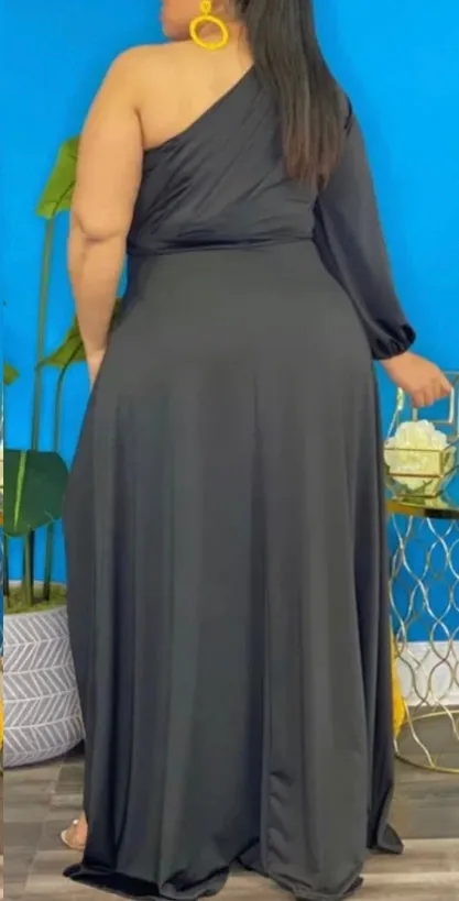 High Low Bodywork Dress