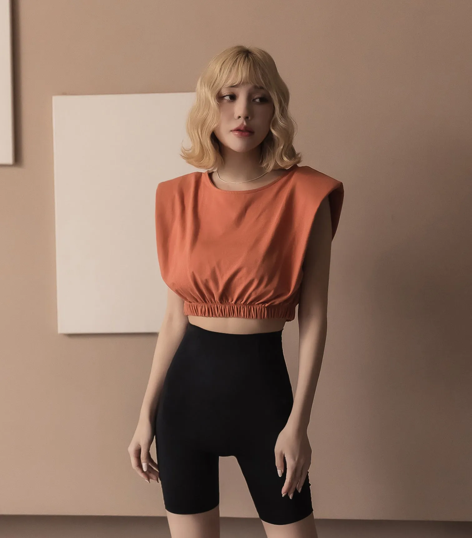 High Waist Abdomen and Hips Lifting Seamless Pants Black