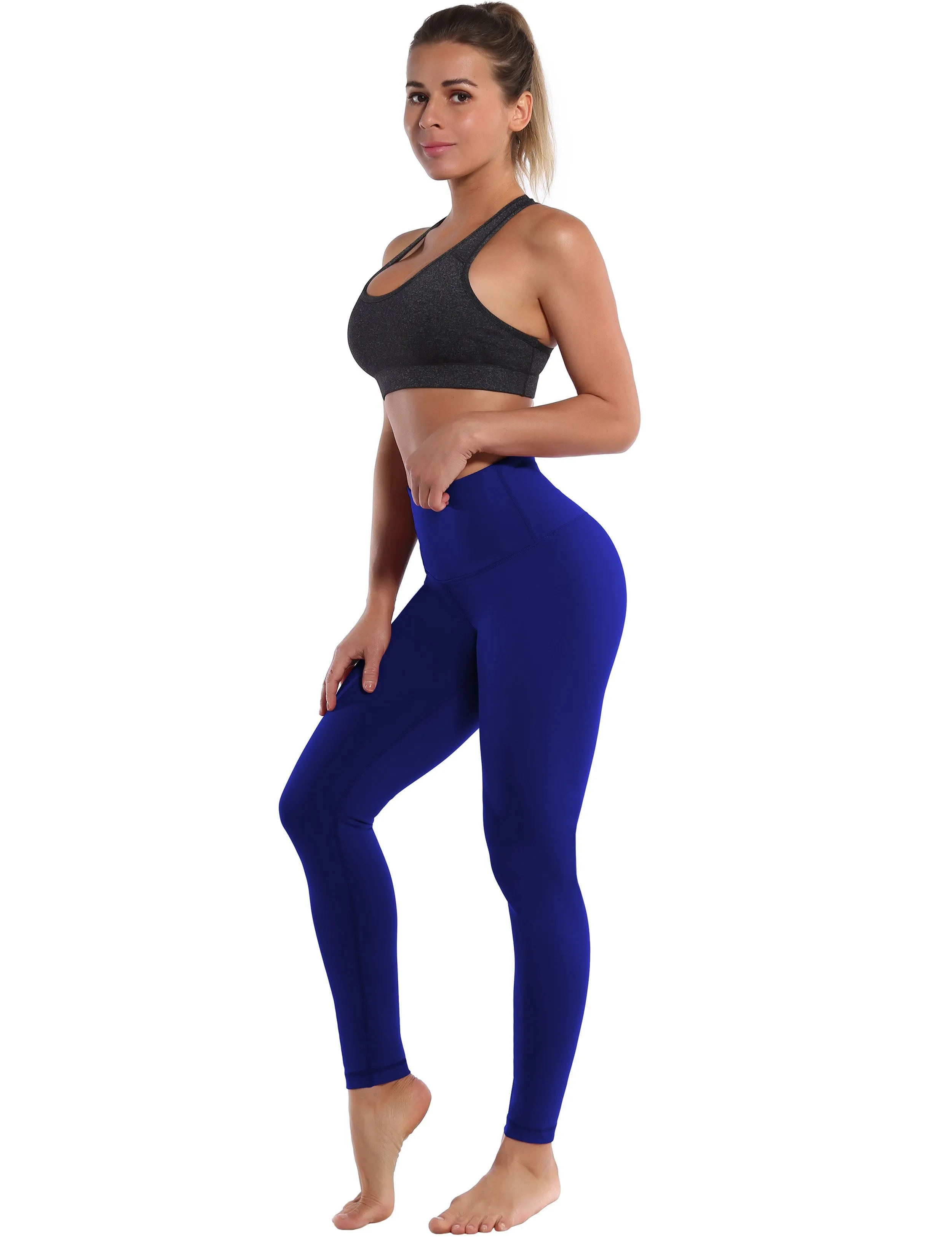 High Waist Golf Pants navy ins_Golf