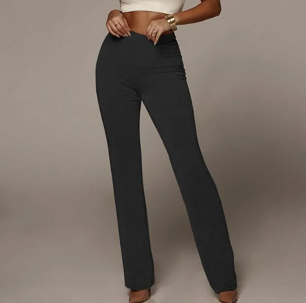 High Waist Wide Leg Pants For Women