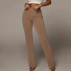 High Waist Wide Leg Pants For Women