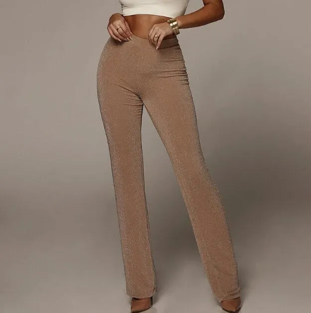 High Waist Wide Leg Pants For Women