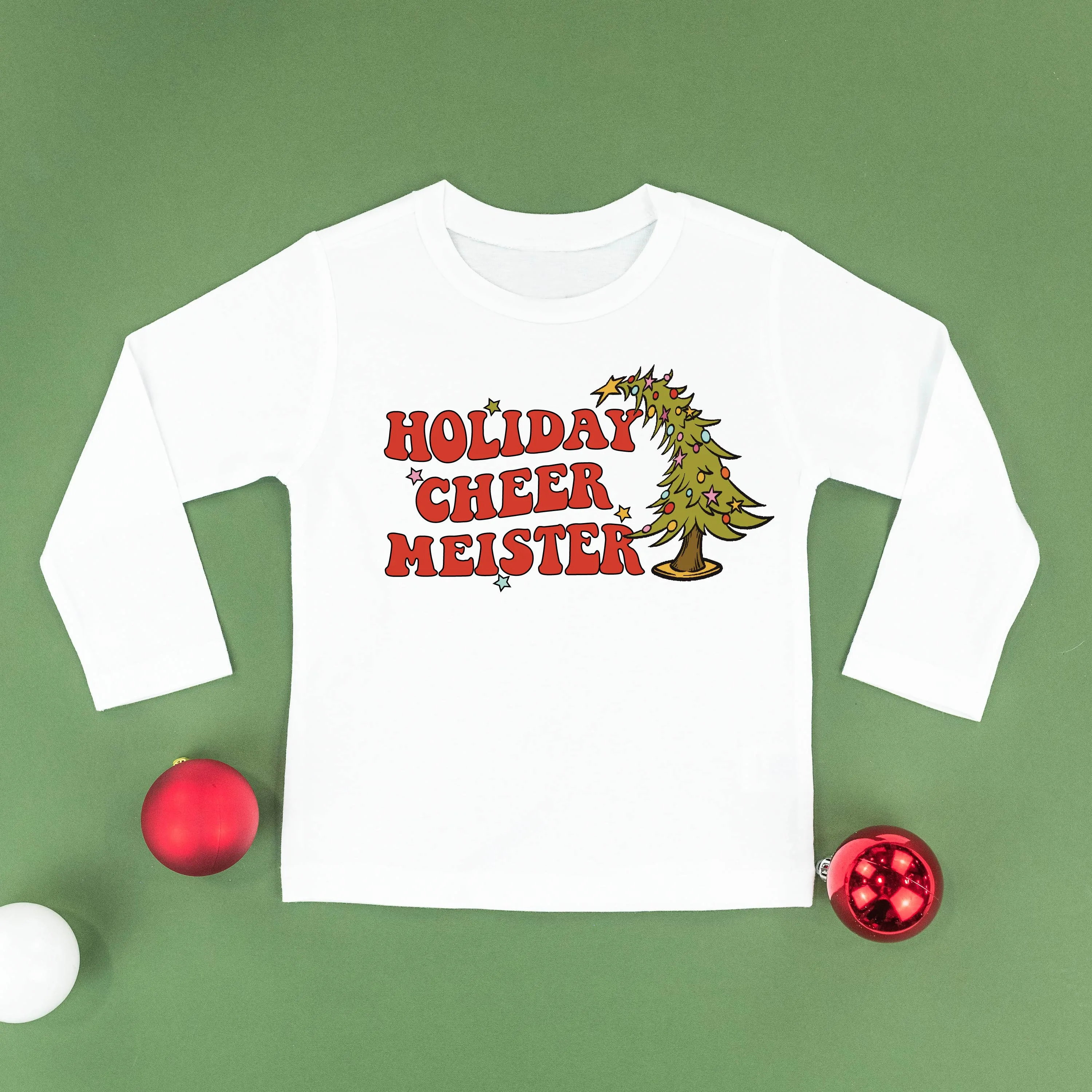 Holiday Cheer Meister - Child LONG SLEEVE Tee
