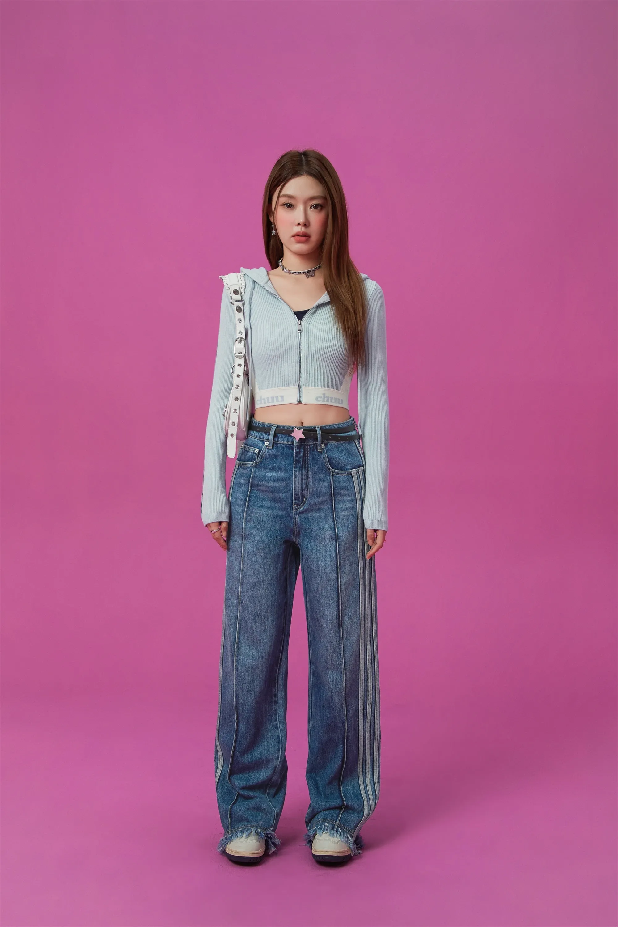 Hooded Crop Cardigan