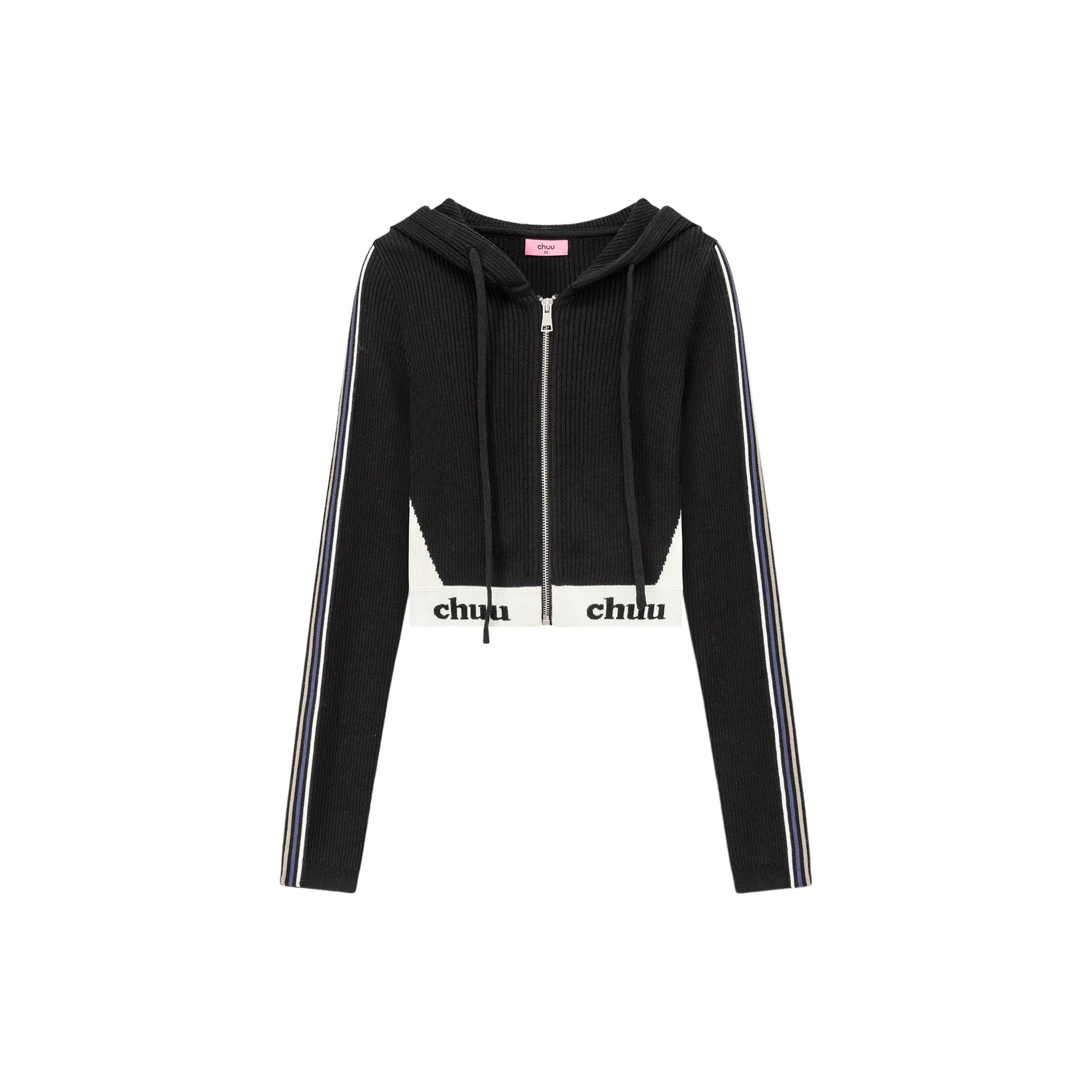 Hooded Crop Cardigan