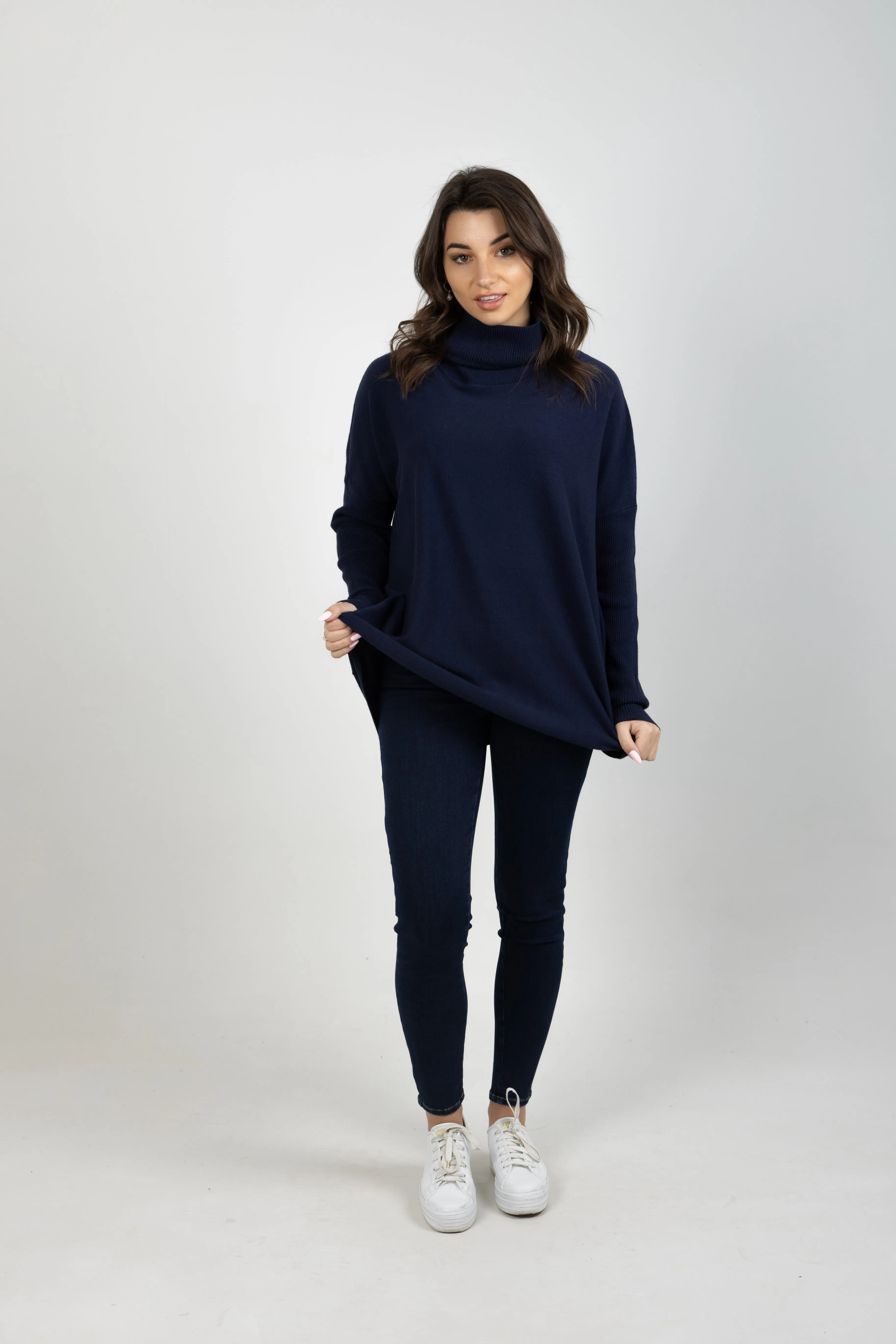 HORIZON RELAXED JUMPER NAVY