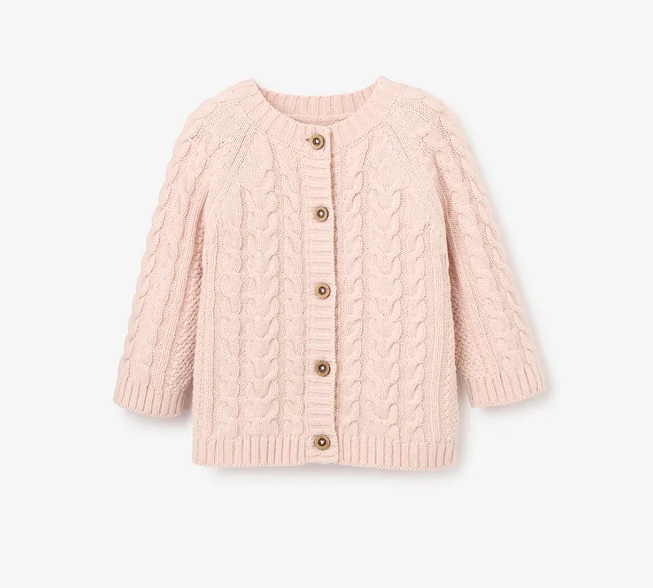 Horseshoe Cable Knit Sweater