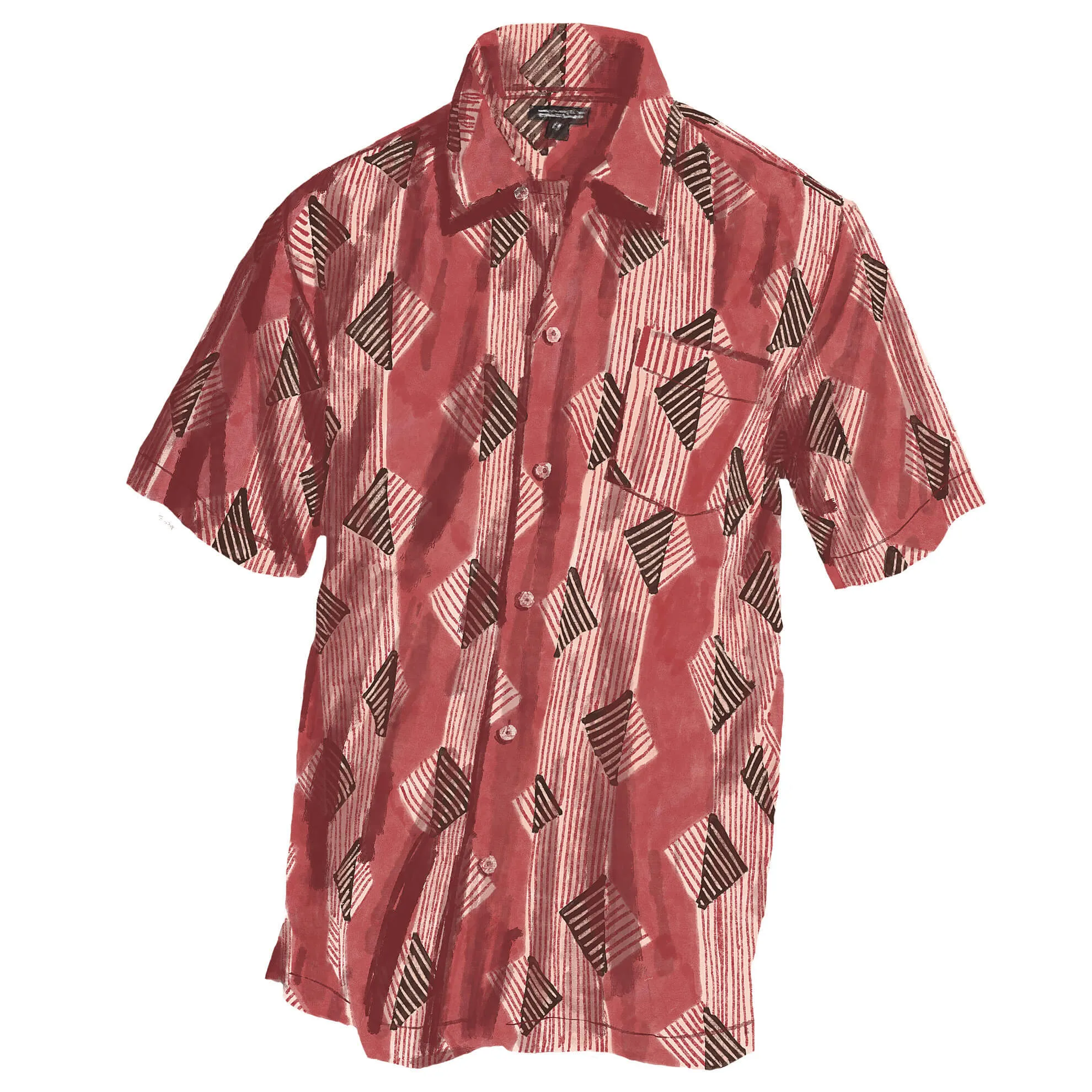 Indonesian Batik Shirt
