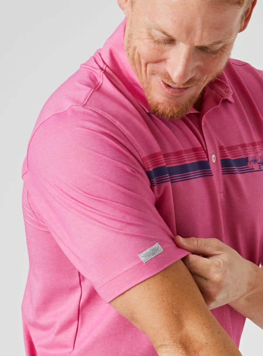 Island Stripe Polo