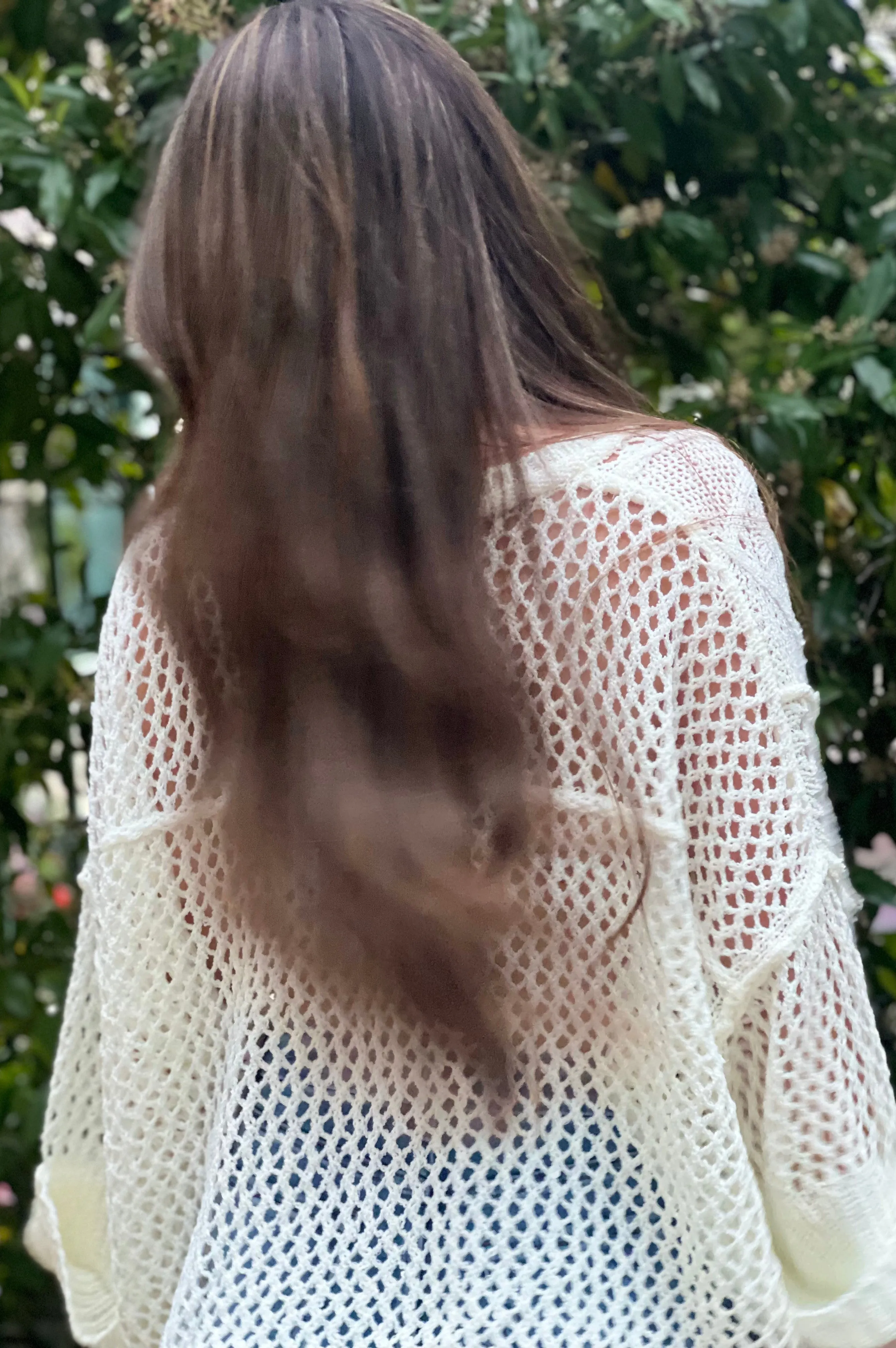 Ivory Breeze Crochet Top