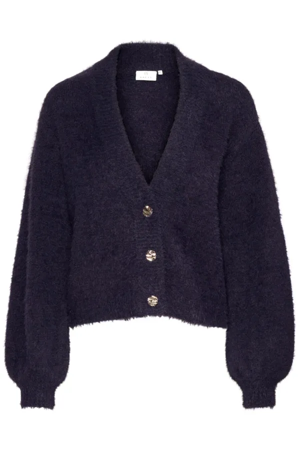 Kaffe Womens Vilma Cardigan Dawn Purple