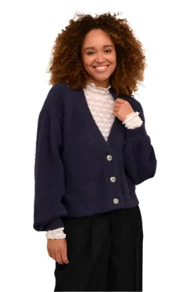 Kaffe Womens Vilma Cardigan Dawn Purple