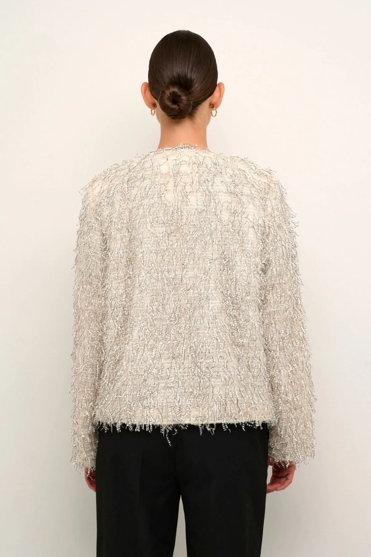 LAYA CARDIGAN SEEDPEARL