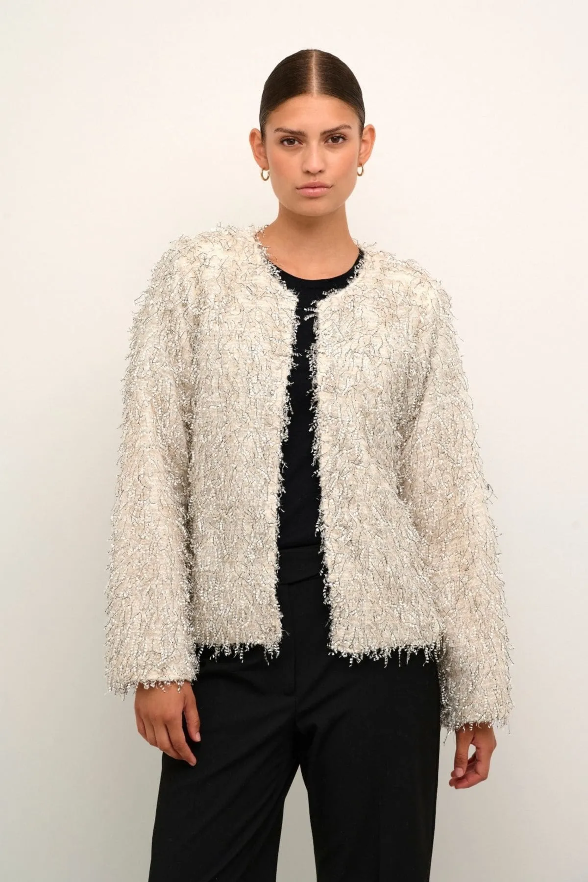 LAYA CARDIGAN SEEDPEARL