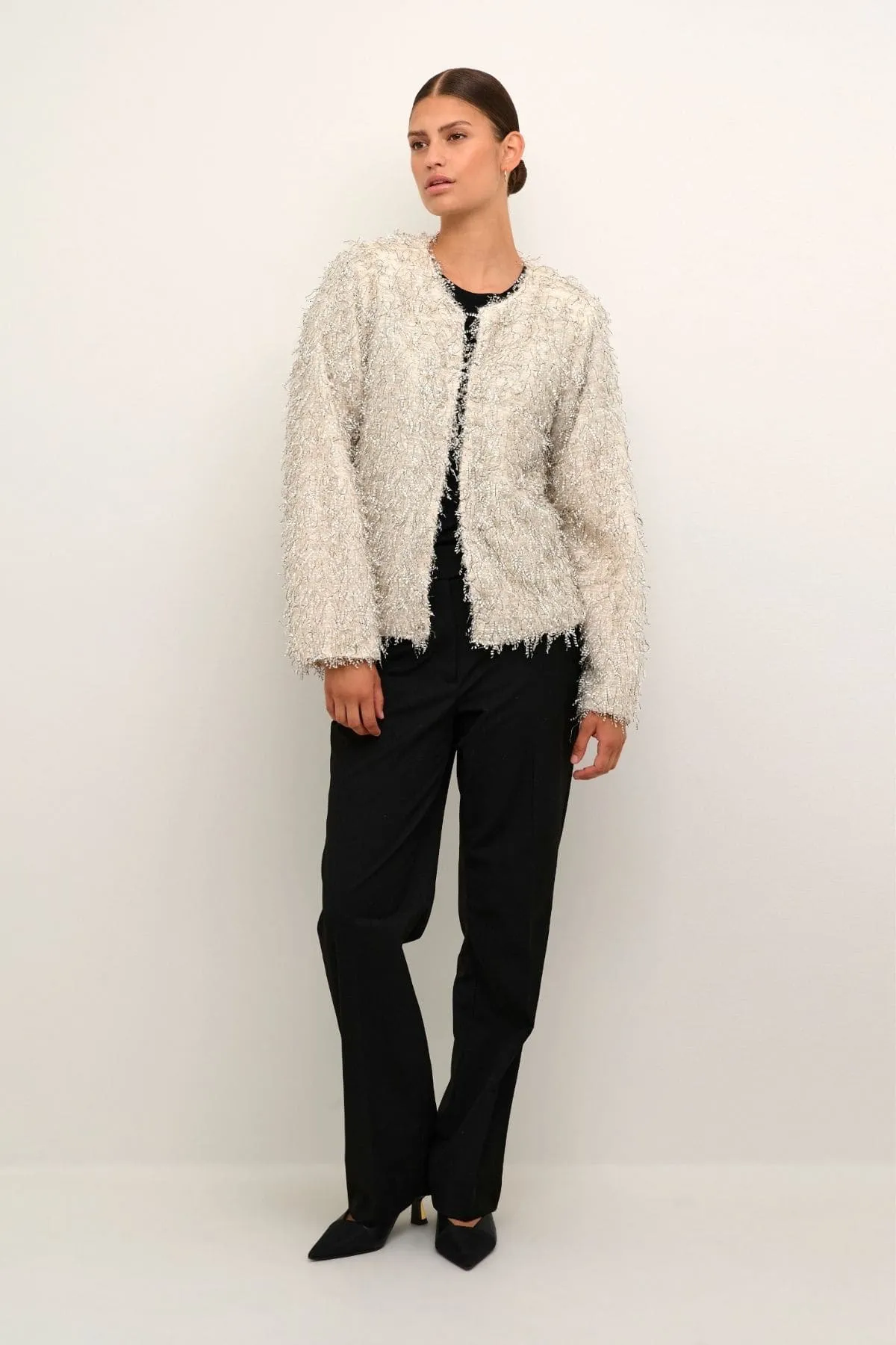 LAYA CARDIGAN SEEDPEARL