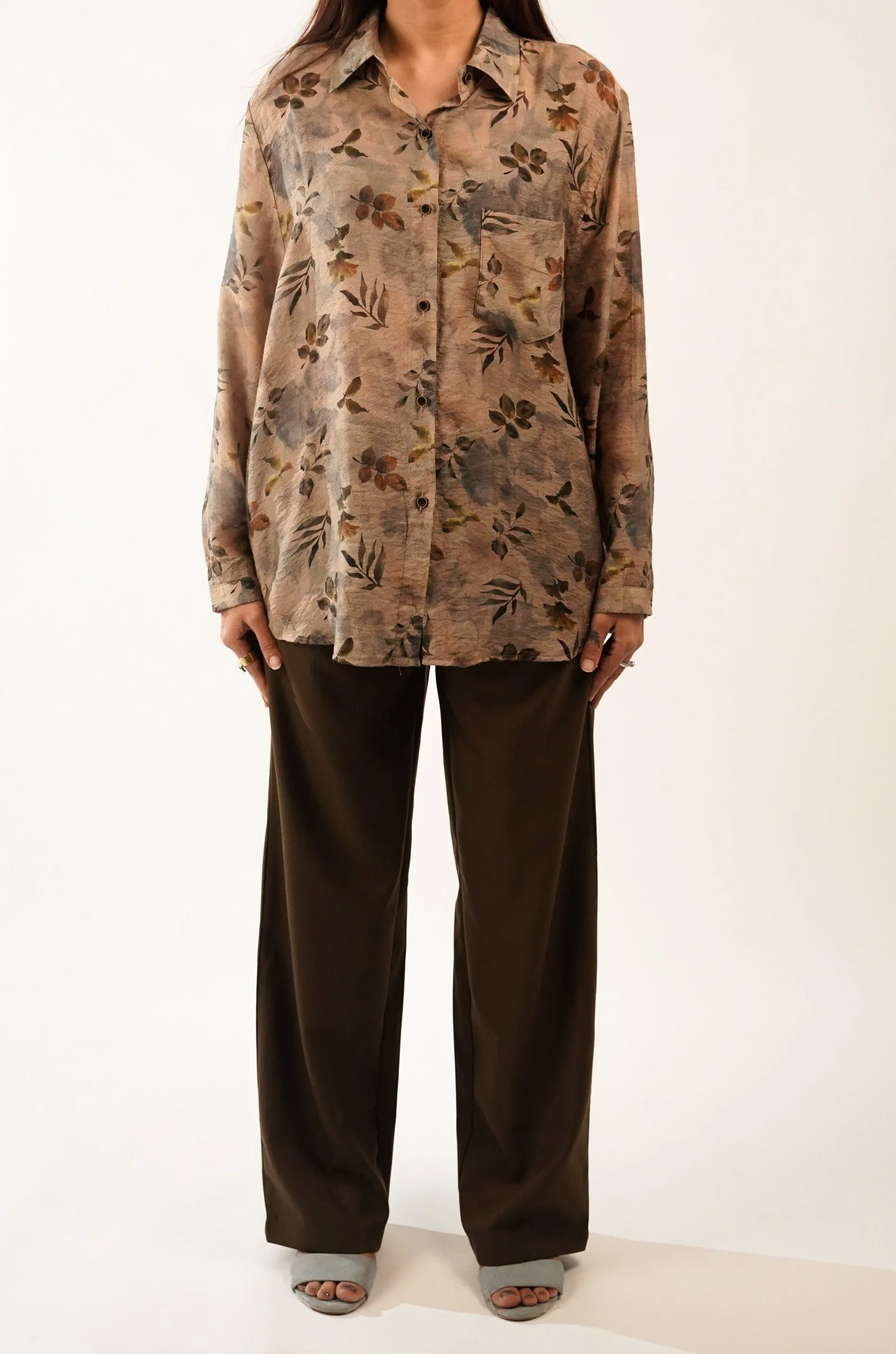 Leafy Breeze Summer Shirt