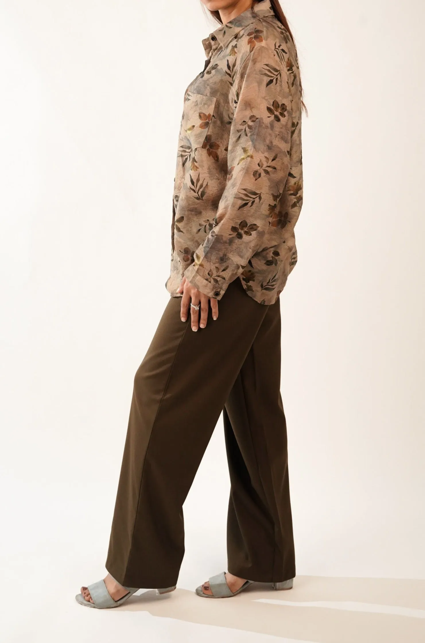 Leafy Breeze Summer Shirt