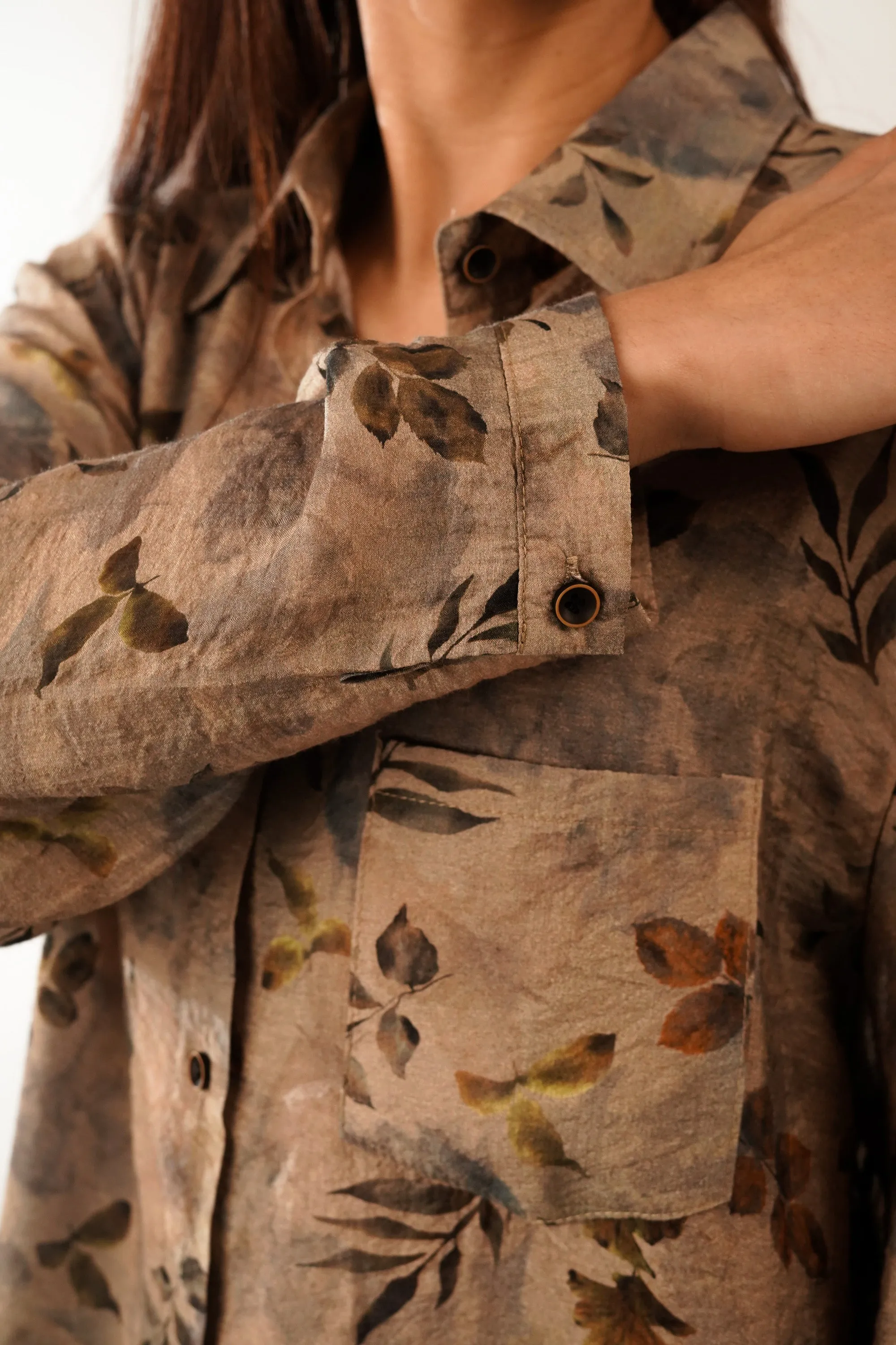 Leafy Breeze Summer Shirt