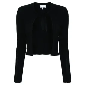 Light Viscose Rib Cardigan