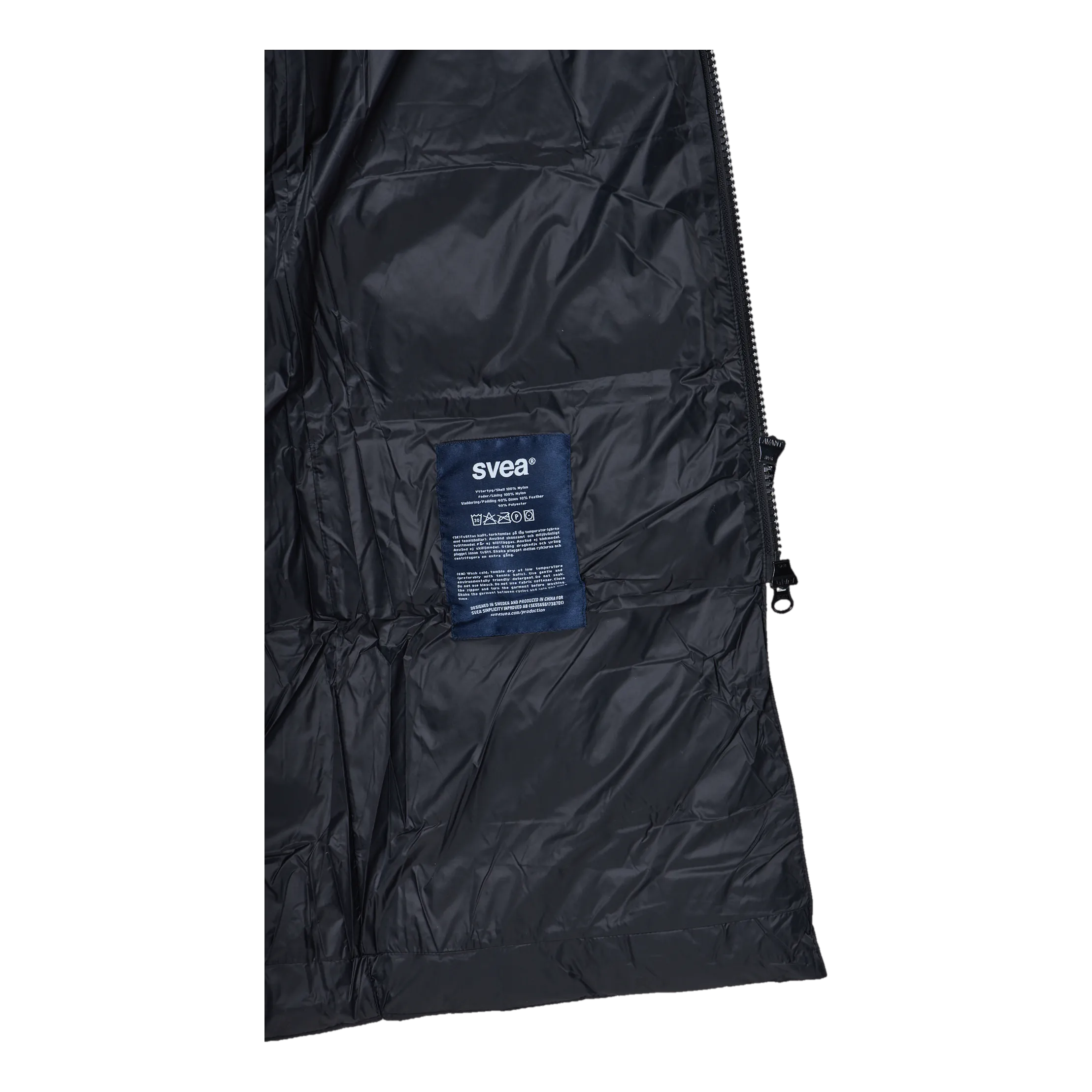 Long Beltet Coat Black