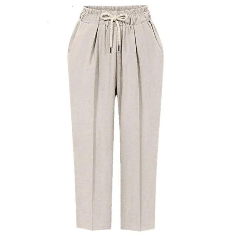 Loose Summer High Waist Wide Leg Pants
