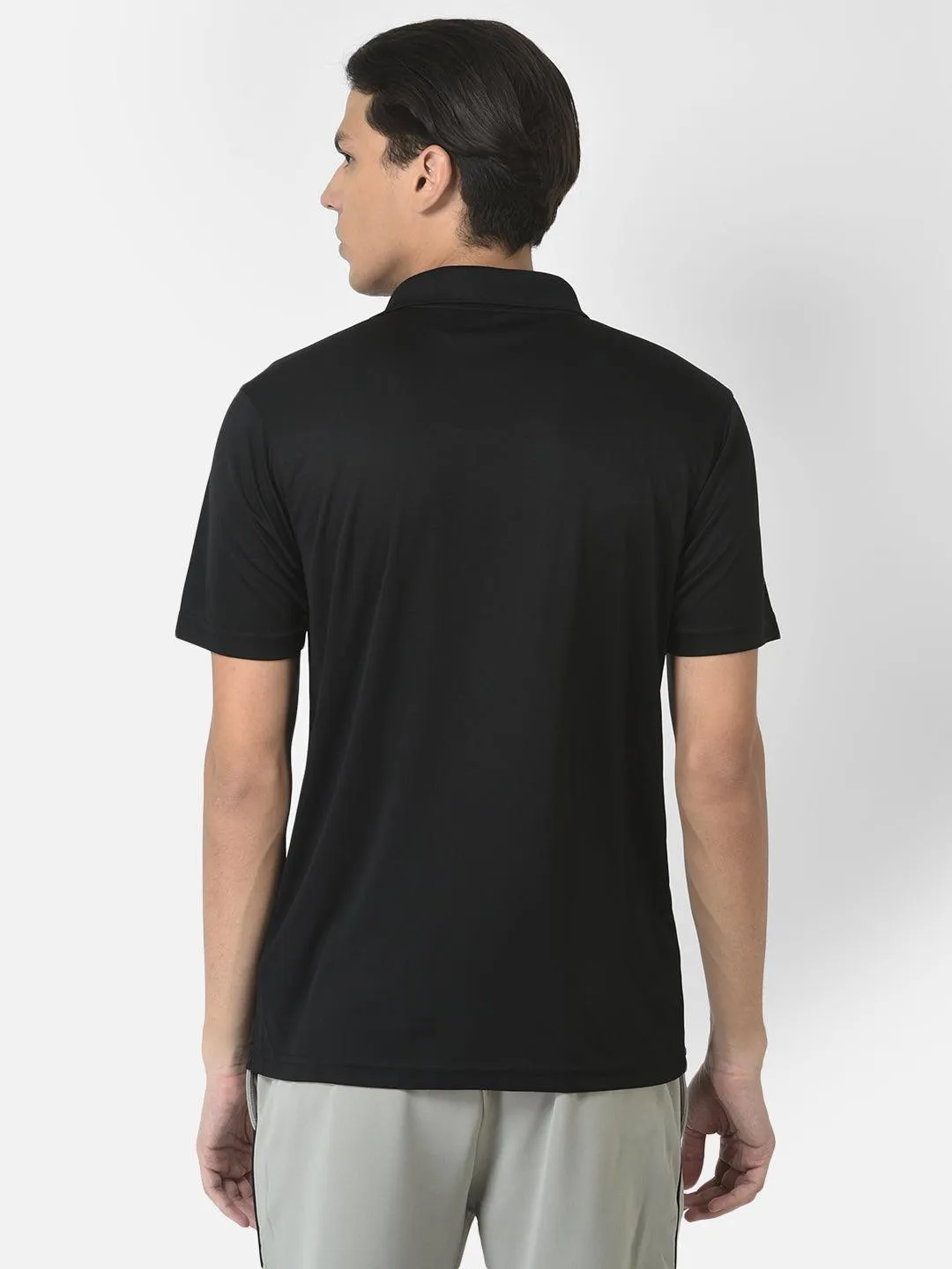 Lotto Men Black Basic Bb Polo