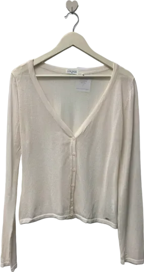 Lounge White Cardigan UK XL