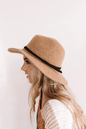 Lounging In London Knit Hat In Brown
