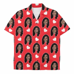 Love Hearts Custom Face Shirt