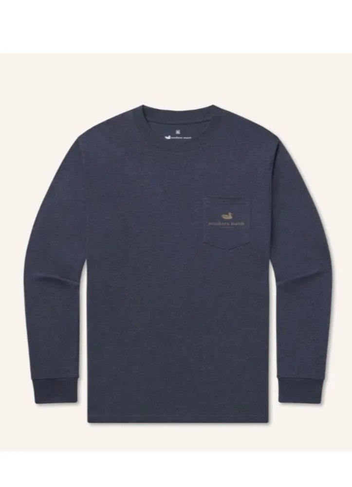 LS Pointer Uplander Tee in Washed Lunar by Southern Marsh