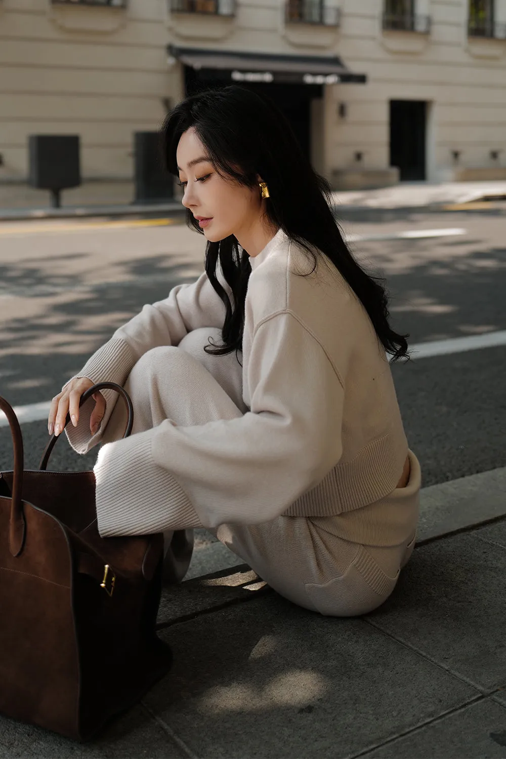 溫絨針織長袖上衣<br>Gentle Touch Knit Long Sleeve Top