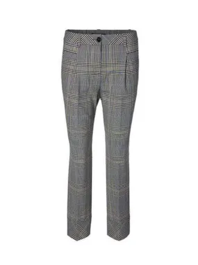 Marc Cain Collections Checked Trousers Cognac MC 81.06 W02 639