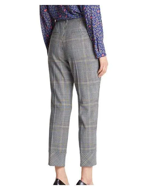 Marc Cain Collections Checked Trousers Cognac MC 81.06 W02 639