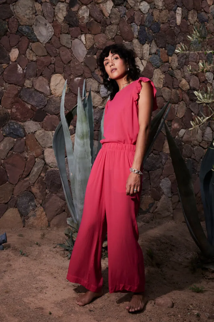Marra Trousers (Love Potion/Cerise Pink)