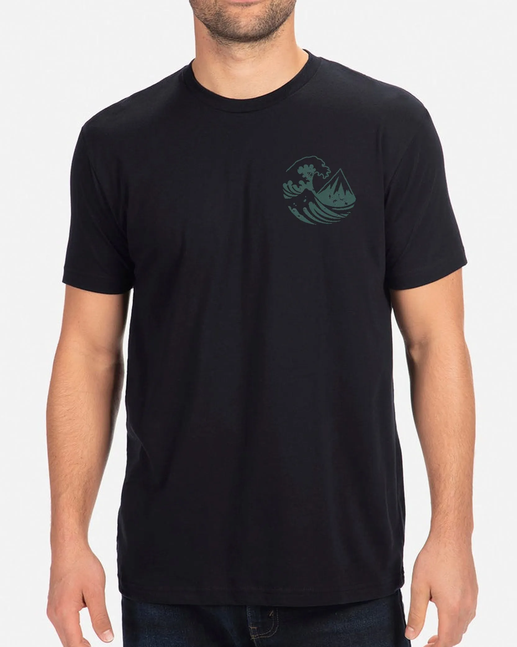Men's Peak Surfing T-Shirt