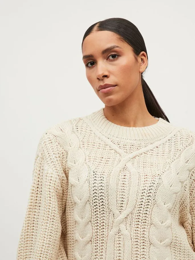 Meriah Knitted Jumper (Cream)