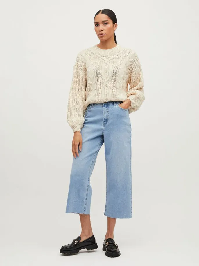 Meriah Knitted Jumper (Cream)