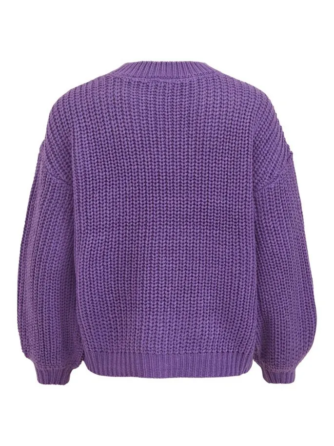 Meriah Knitted Jumper (Purple)