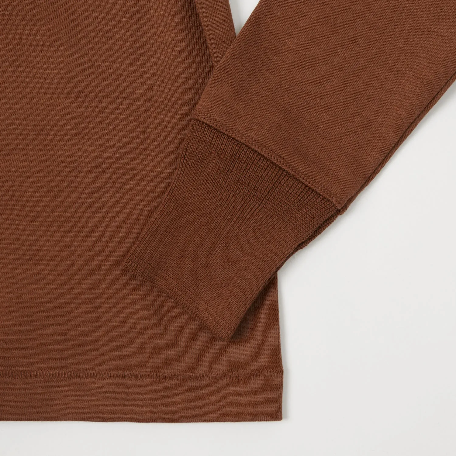 Merz b. Schwanen 2S04 Long Sleeve Henley - Tan