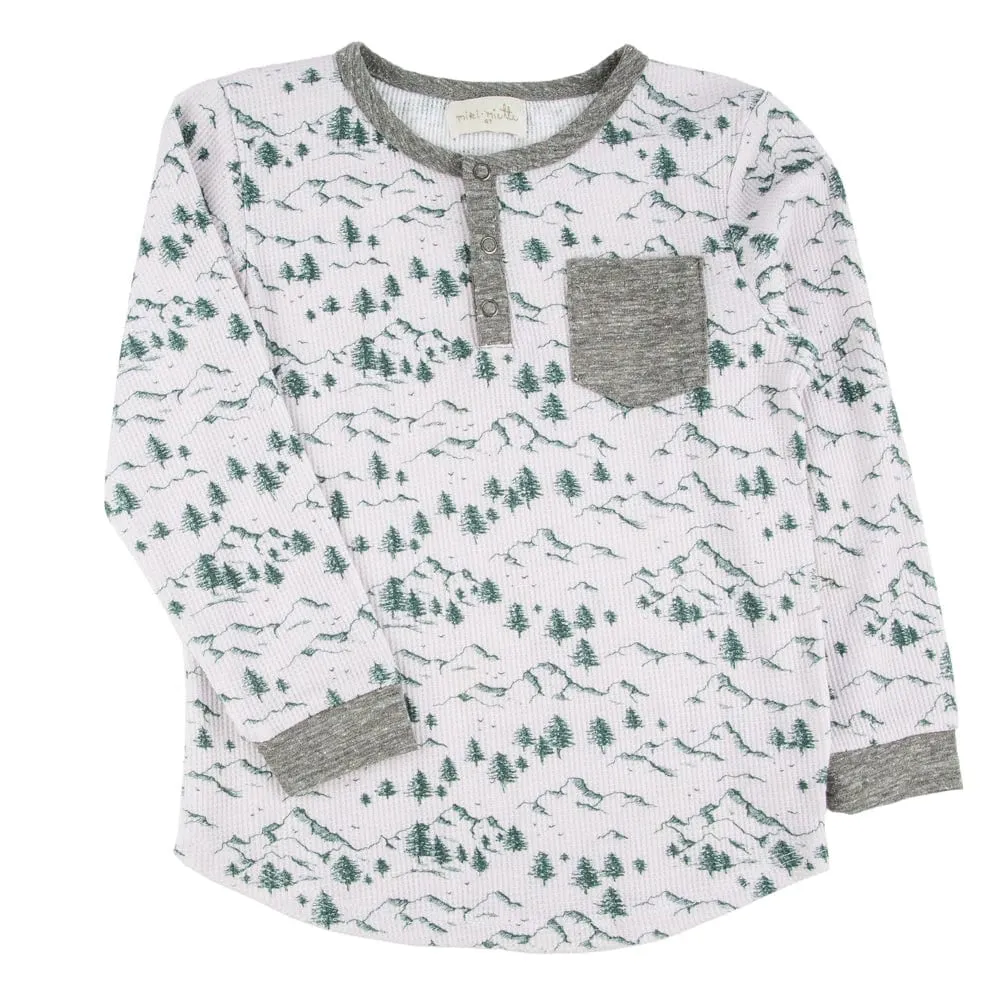 Miki Miette, Parker Waffle Henley-Alpine