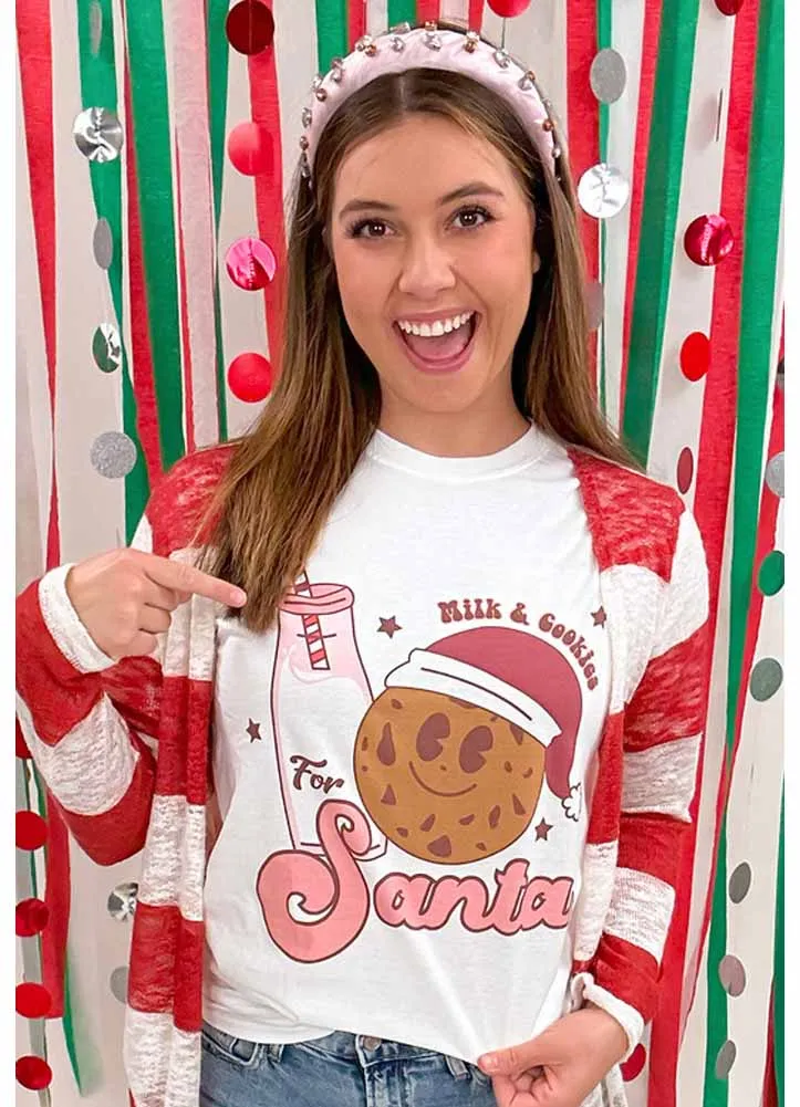 Milk and Cookies in White by Tees2urdoor