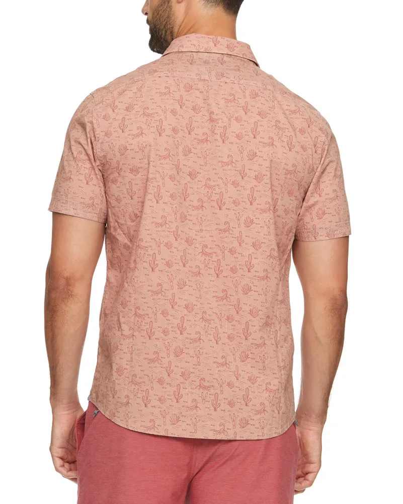 Moab Desert Orint Shirt in Washed Red by Flag and Anthem