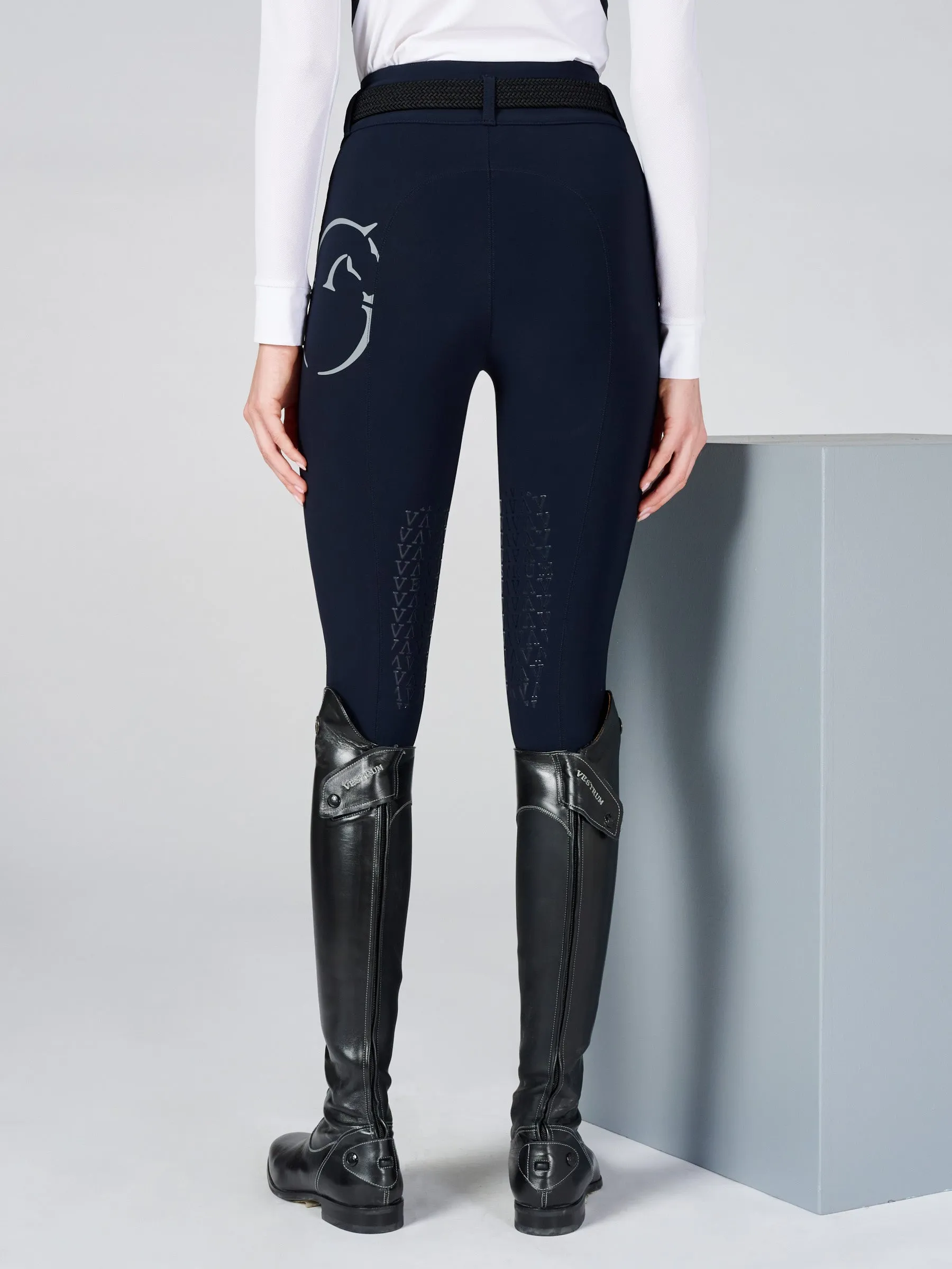 Molveno High Waist Breeches with Knee Grip